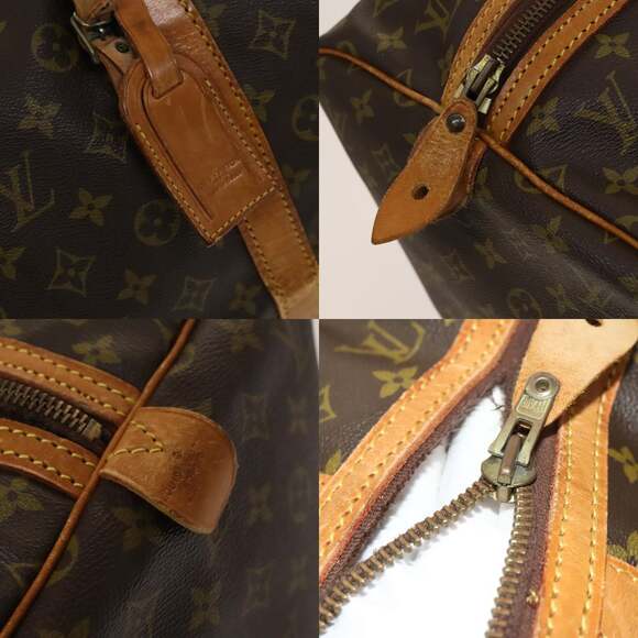LOUIS VUITTON Monogram Sac Spool 55 Boston Bag M41622 - Picture 12 of 13